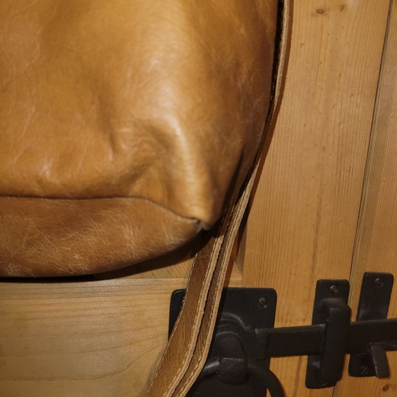 Myra Bags Button and Stitches Leather Tote Bag - Picture 4 of 15